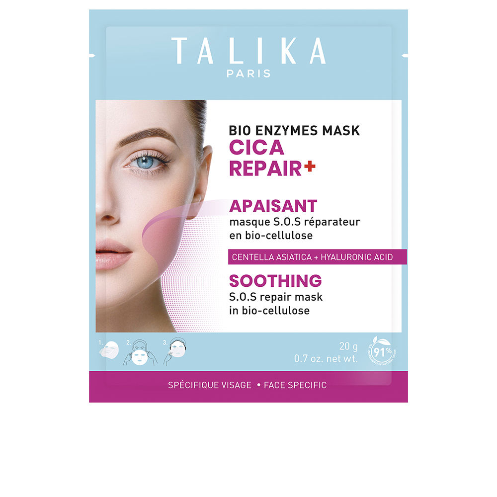 TALIKA BIO ENZYMES MASK CICA REPAIR+ SOOTHING hydration-boosting SOS repair mask 20 gr