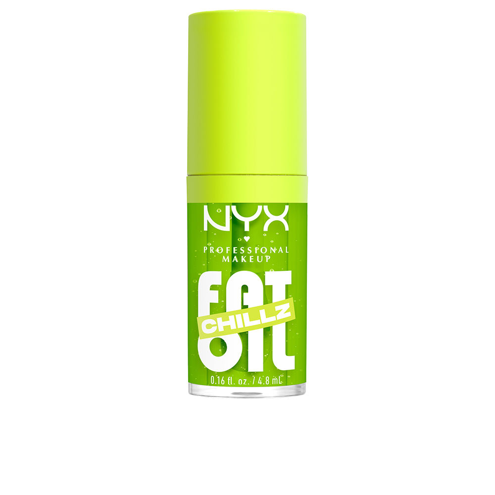 NYX PROFESSIONAL MAKE UP FAT OIL CHILLZ lip gloss #Kiwi Freezie 4.8 ml