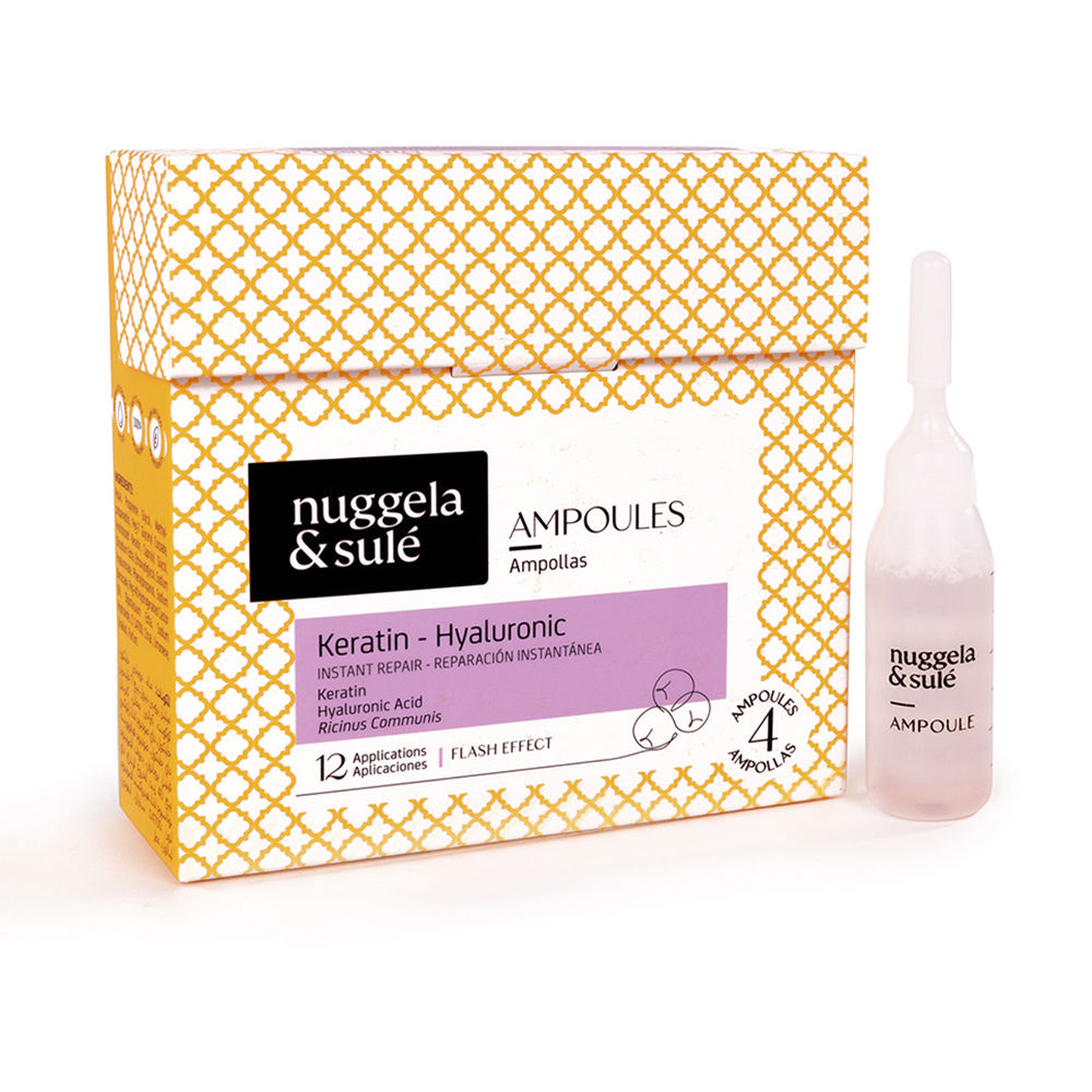 NUGGELA & SULÉ KERATIN HYALURONIC hair ampoules 4 units