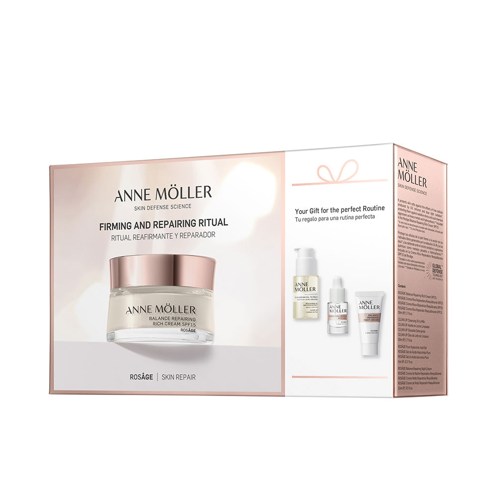 ANNE MÖLLER ROSÂGE RICH REBALANCING REPAIRING CREAM SPF15 4-pack