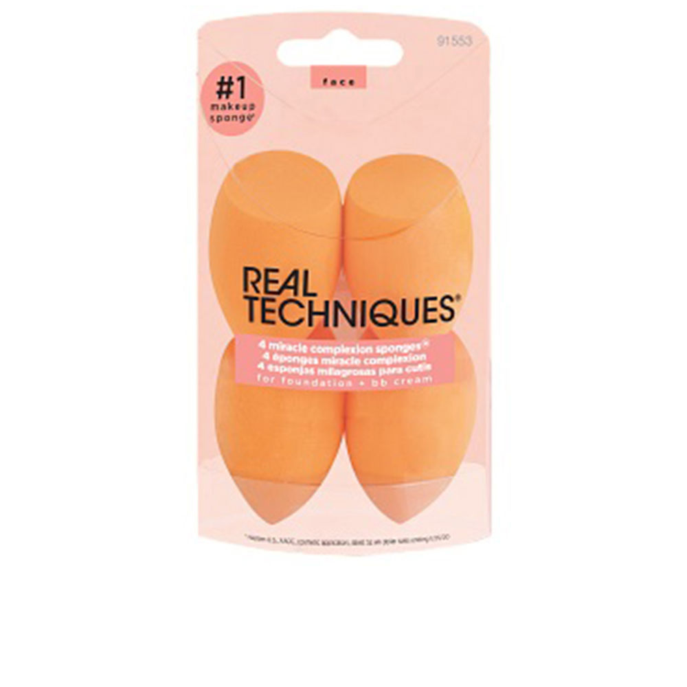 Real Techniques Miracle Complexion Sponge Base  - 1 set x 4 Pieces
