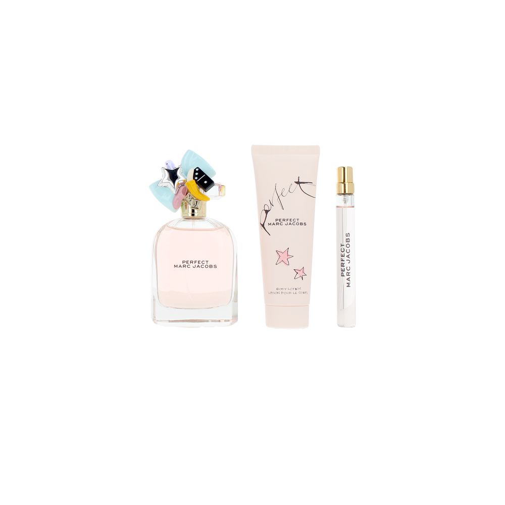 MARC JACOBS PERFECT CASE 3 pcs Eau de Parfum spray 100ml + Body lotion 75ml + Eau de Parfum spray 10ml