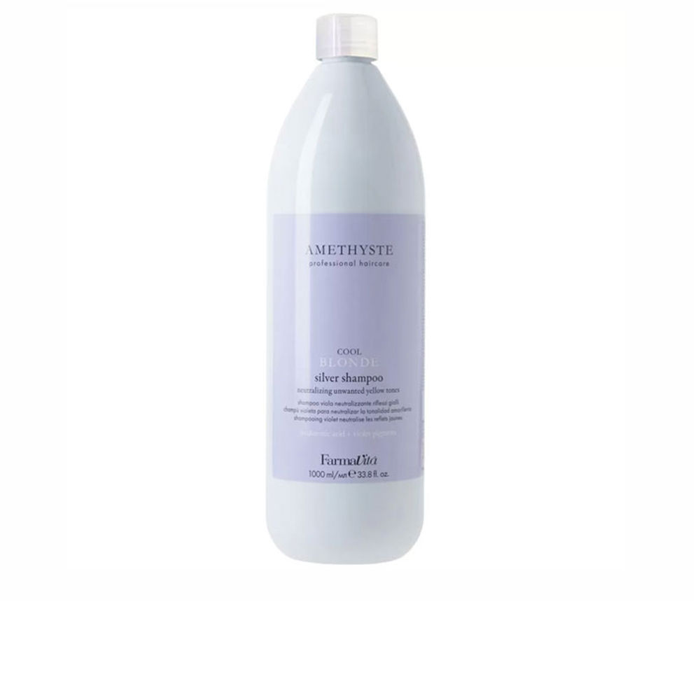 FARMAVITA AMETHYSTE COOL BLONDE silver shampoo 1000 ml