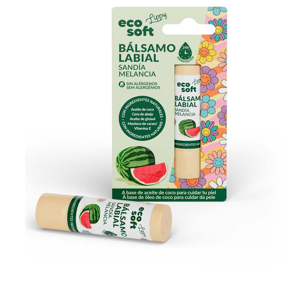 ECO SOFT ECO SOFT LIPPY watermelon lip balm 1 unit