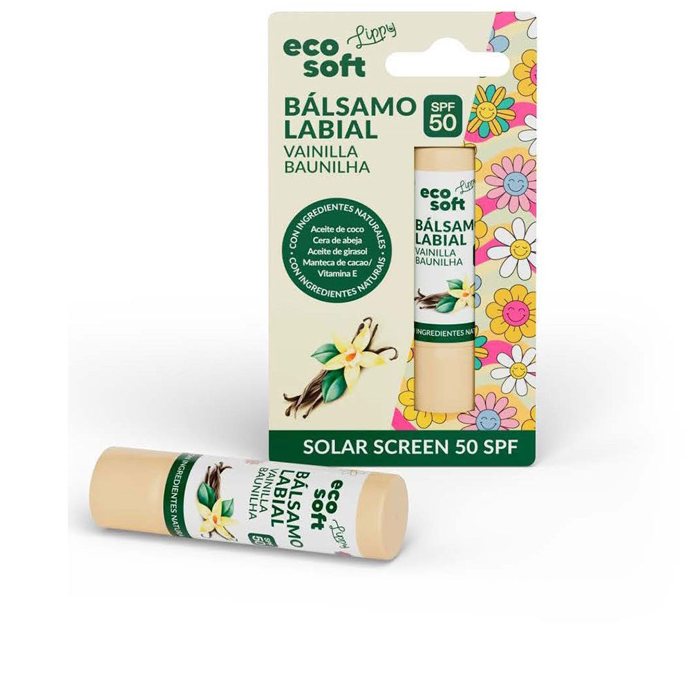 ECO SOFT ECO SOFT LIPPY vanilla lip balm SPF50 1 unit