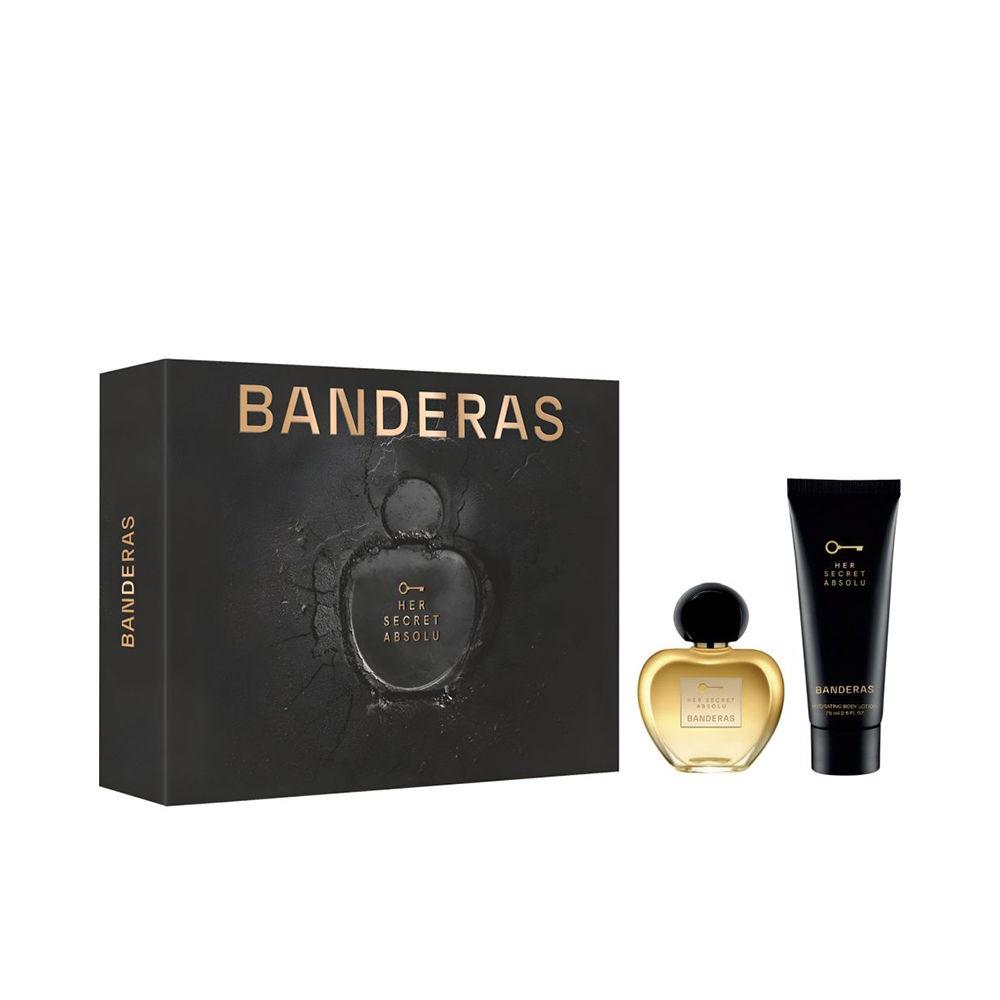 ANTONIO BANDERAS HER SECRET ABSOLU CASE 2 pcs EDP 50ml+Body lotion 75ml