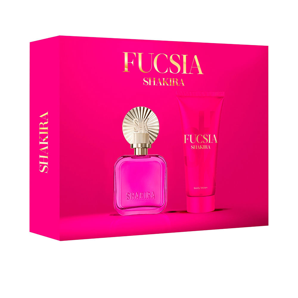 SHAKIRA SHAKIRA FUCHSIA 2-piece CASE eau de toilette σε σπρέι + λοσιόν σώματος