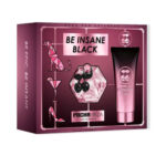 PACHA PACHA BE INSANE BLACK WOMAN CASE 2 pcs Eau de Toilette spray 80 ml + Perfumed body lotion 75 ml