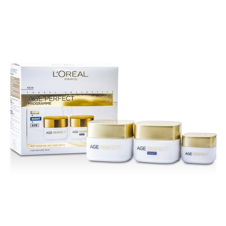 L'Oreal Age Perfect ProgrammeEye Cream 15ml/ Day Cream 50ml/Night Cream 50ml  - 1 set x 115 ml