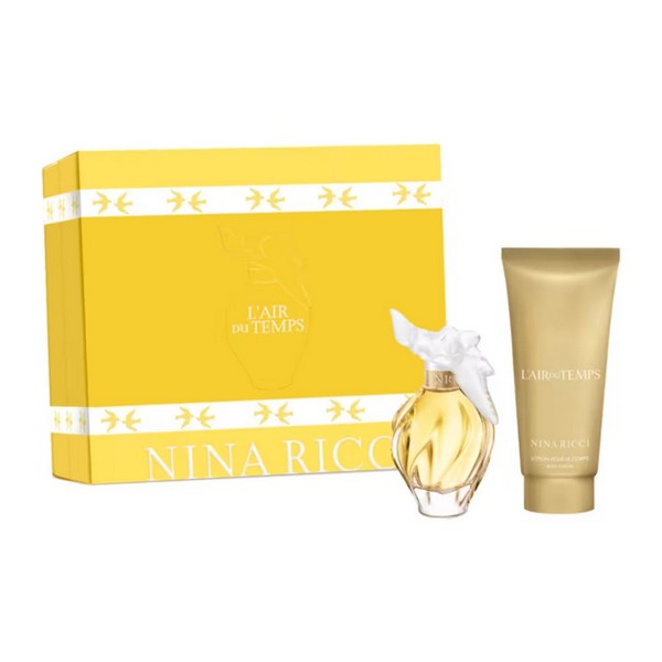 Nina Ricci L'Air Du Temps Giftset Edt Spray 50ml/Body Lotion 75ml   set x 125 ml