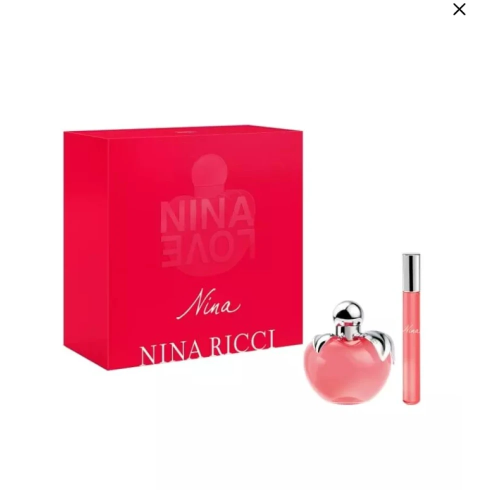 Nina Ricci Nina Giftset Edt Spray 50ml/Roll-On 10ml  - 1 set x 60 ml