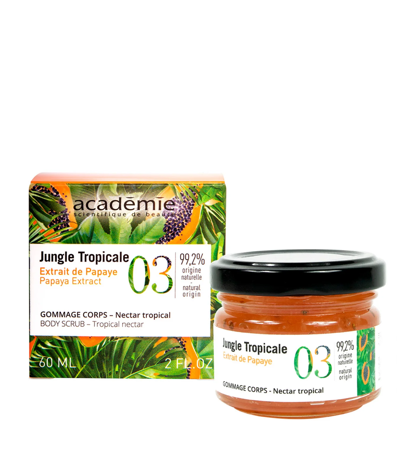 Academie Jungle Tropicale Body Scrub Nectar Tropical   60 ml