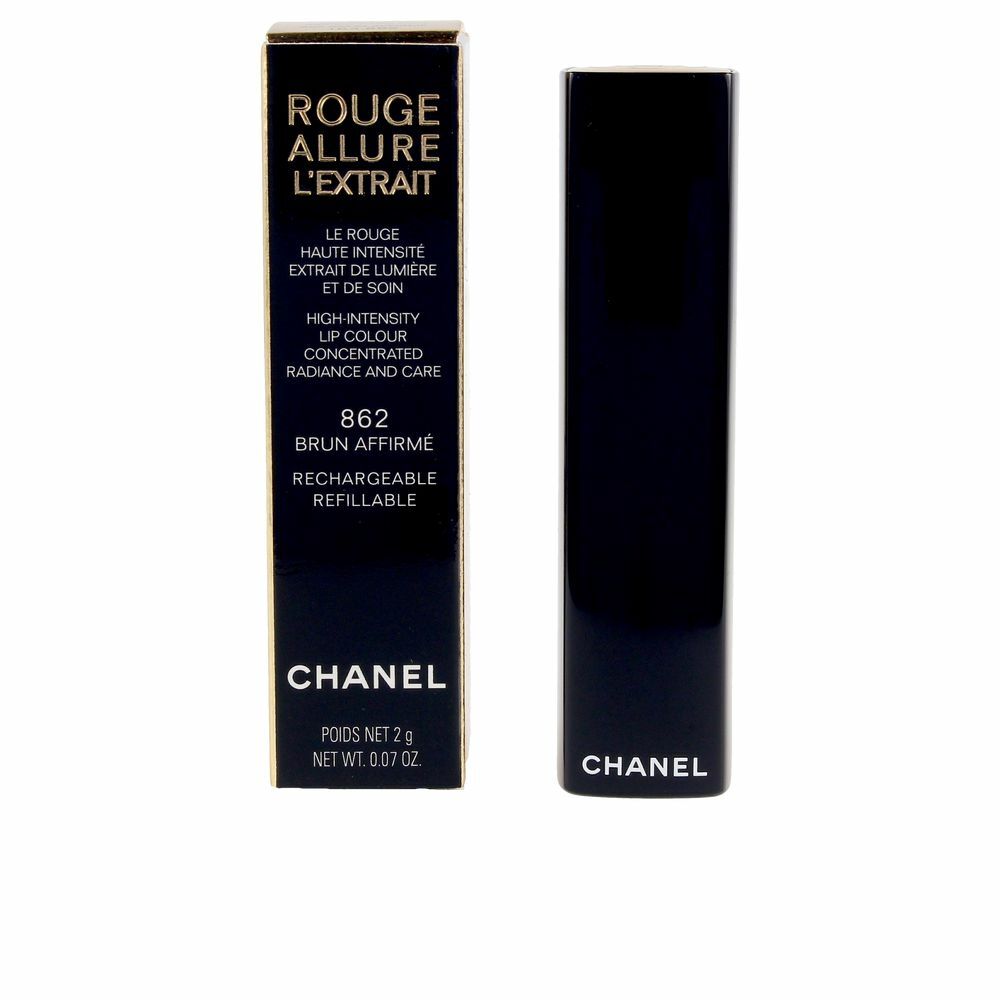 CHANEL ROUGE ALLURE L'EXTRAIT lipstick #brun affirme-862