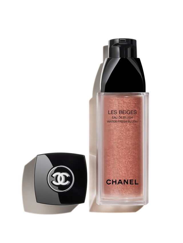 CHANEL LES BEIGES water-fresh blush #light peach