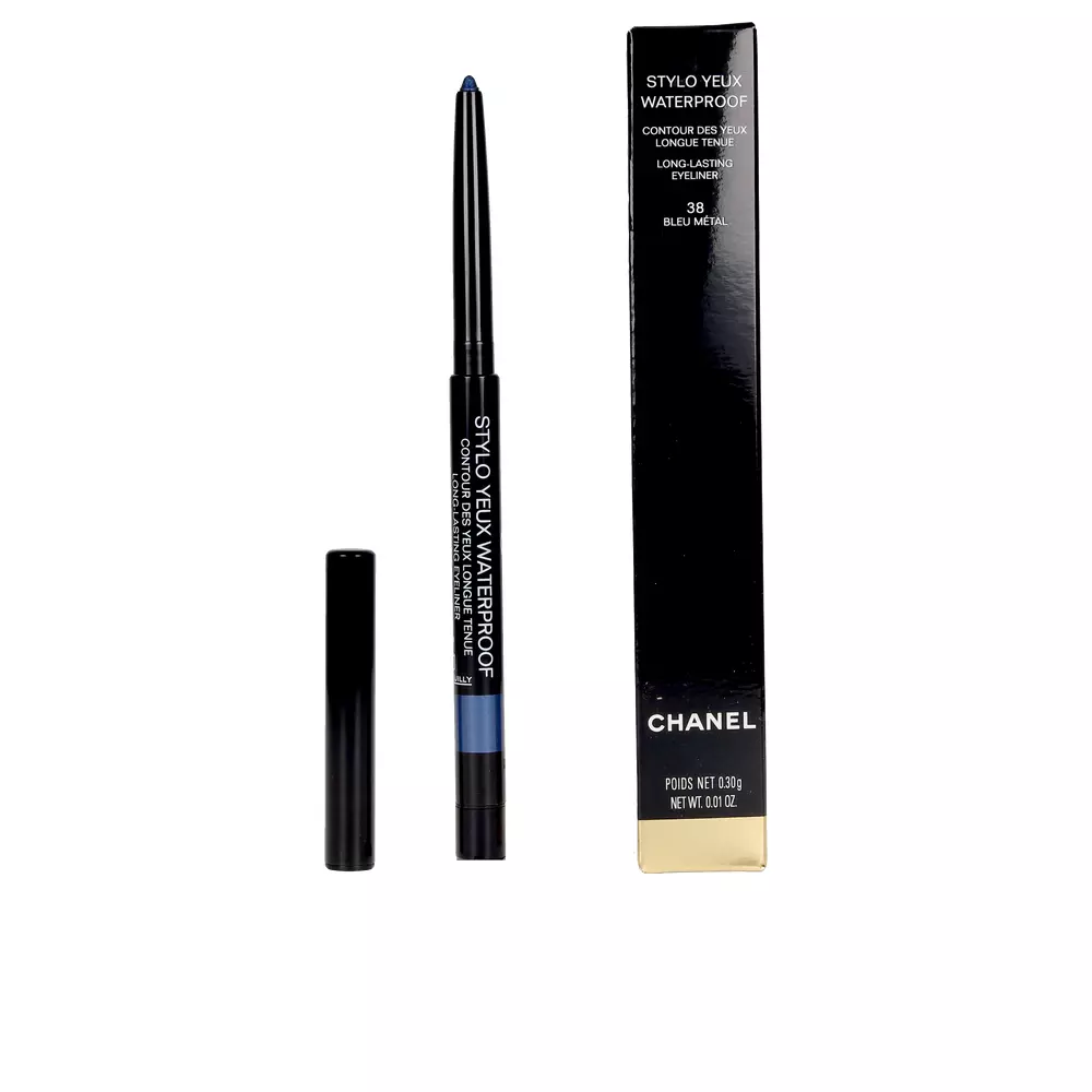 CHANEL STYLO YEUX waterproof #38-bleu metal