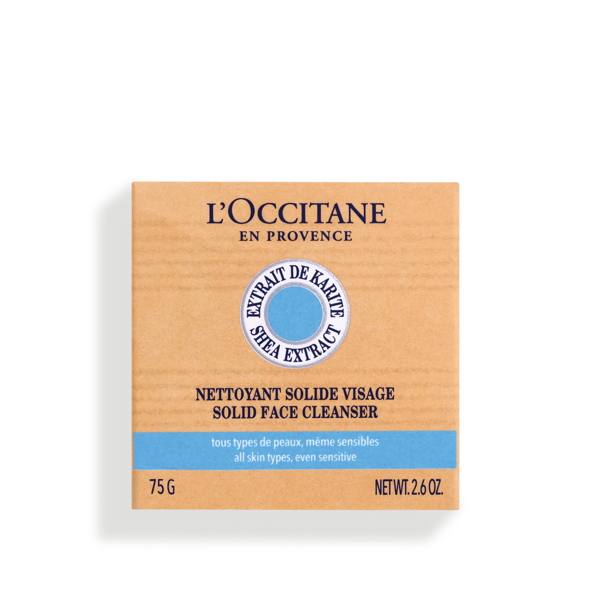 L'Occitane Shea Solid Face Cleanser   75 g