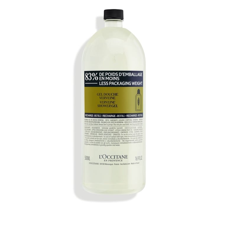 L'OCCITANE EN PROVENCE VERBENA eco-refill shower gel 500 ml