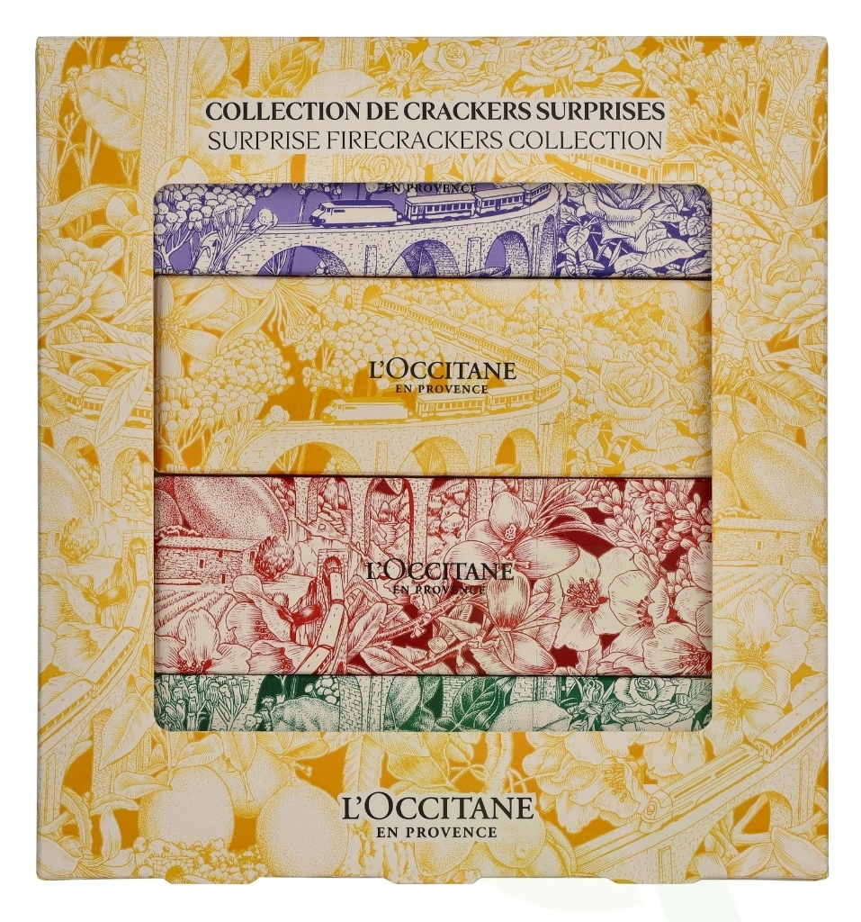 L'Occitane Mixed Lines Set Verbena Shower Gel 30ml/Verbena Hand Cream 10ml/Almond Shower Oil 35ml/Almond Hand Cream 10ml/Shea Butter Shower Oil 35ml/Shea Butter Hand Cream 10ml/Cherry Blossom Shower Gel 35ml/Cherry Blossom Hand Cream 10ml   set x 175 ml