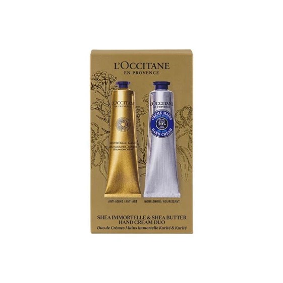 L'Occitane Set hand cream50ml/foot cream 30ml  set x 80 ml