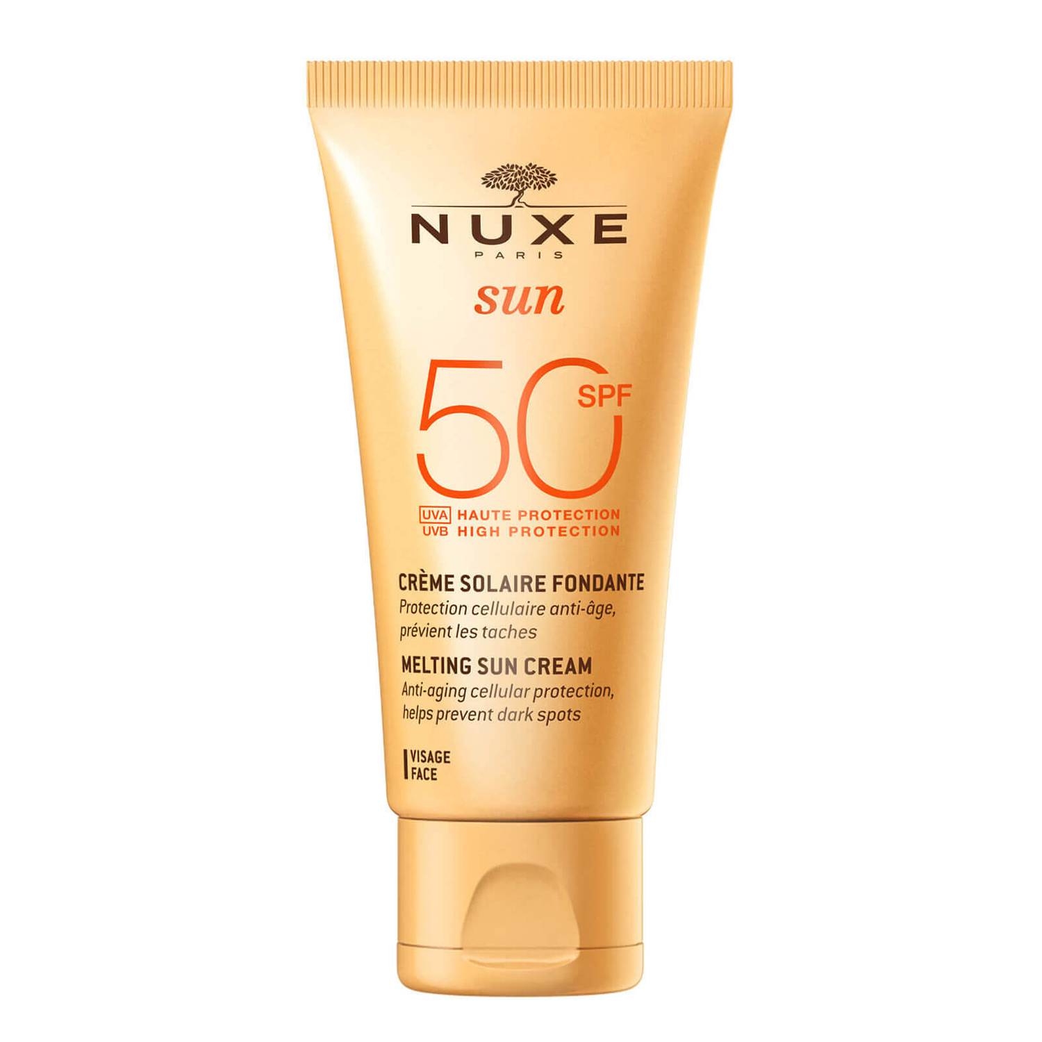 Nuxe Sun Melting Cream High Prot. For Face SPF50  50 ml