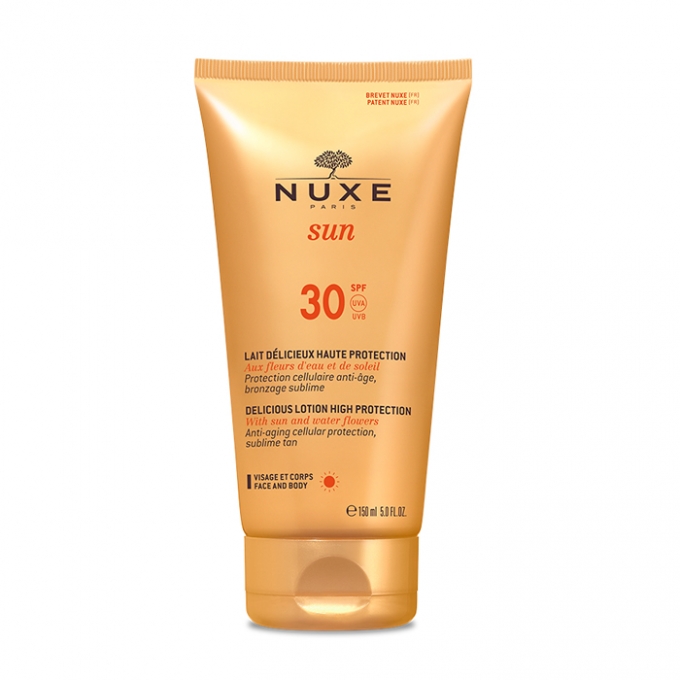 Nuxe Sun Delicious lotion High Protection SPF30 150 ml