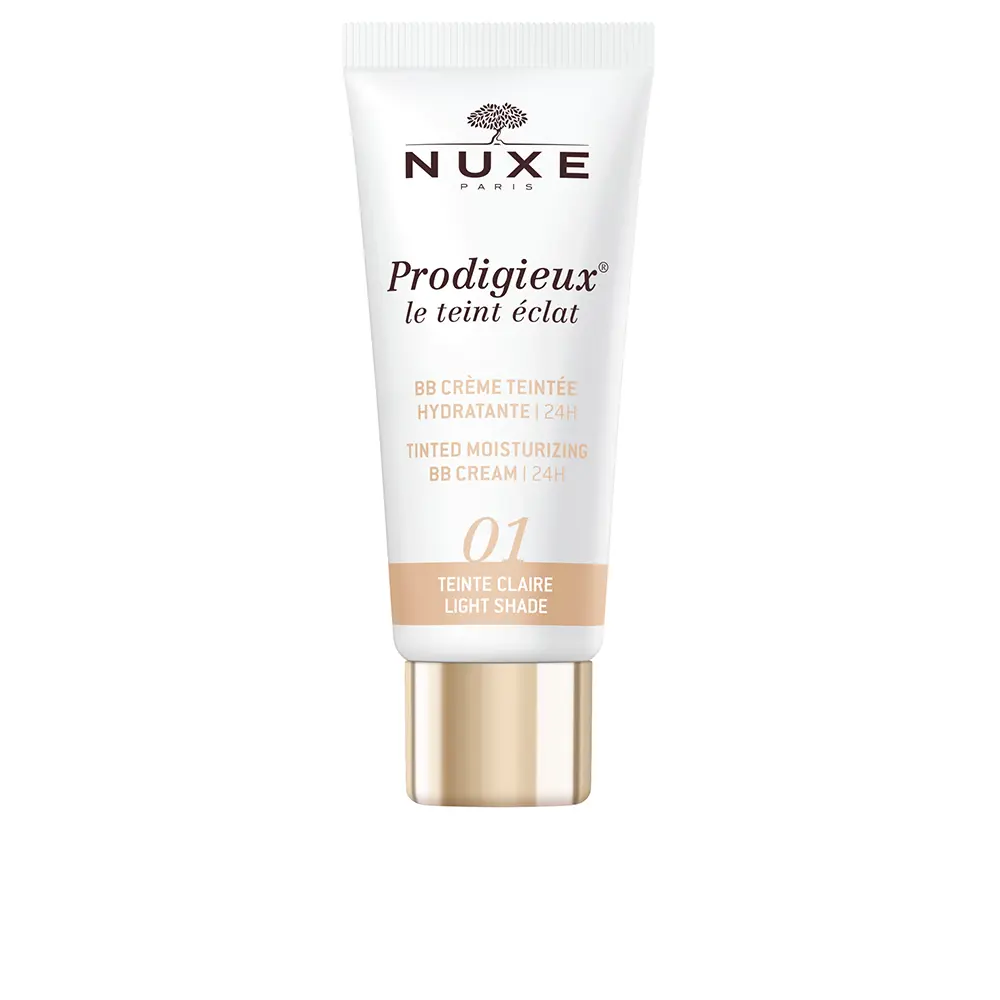 NUXE PRODIGIEUX BB CREAM moisturizing with #Light color 30 ml