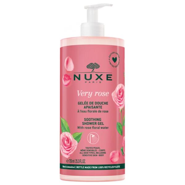 NUXE VERY ROSE καταπραϋντικό αφρόλουτρο  750 ml