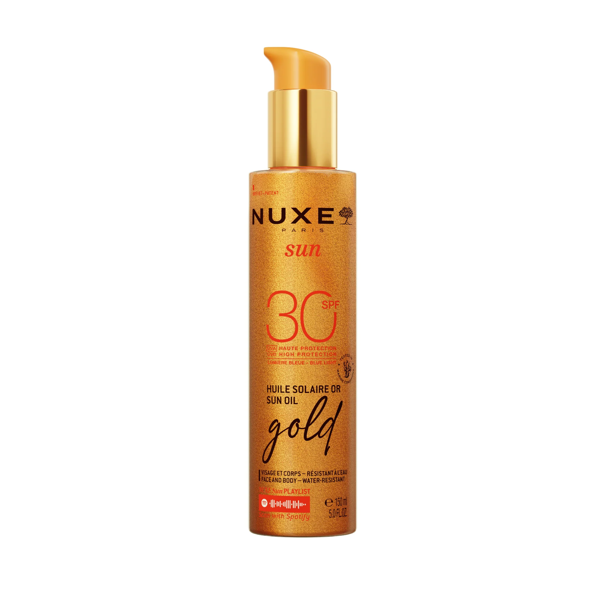 Nuxe Sun High Protection Gold Sun Oil SPF30   150 ml