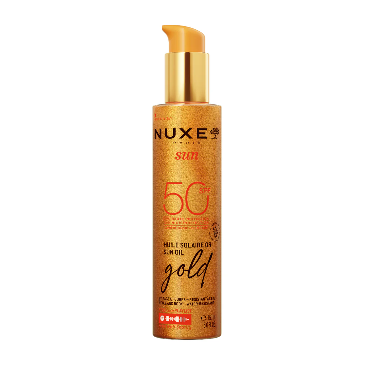 Nuxe Sun High Protection Gold Sun Oil SPF50   150 ml