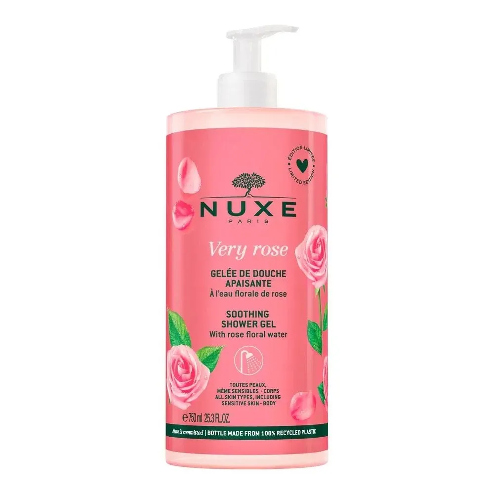 Nuxe Very Rose Soothing Shower Gel   750 ml