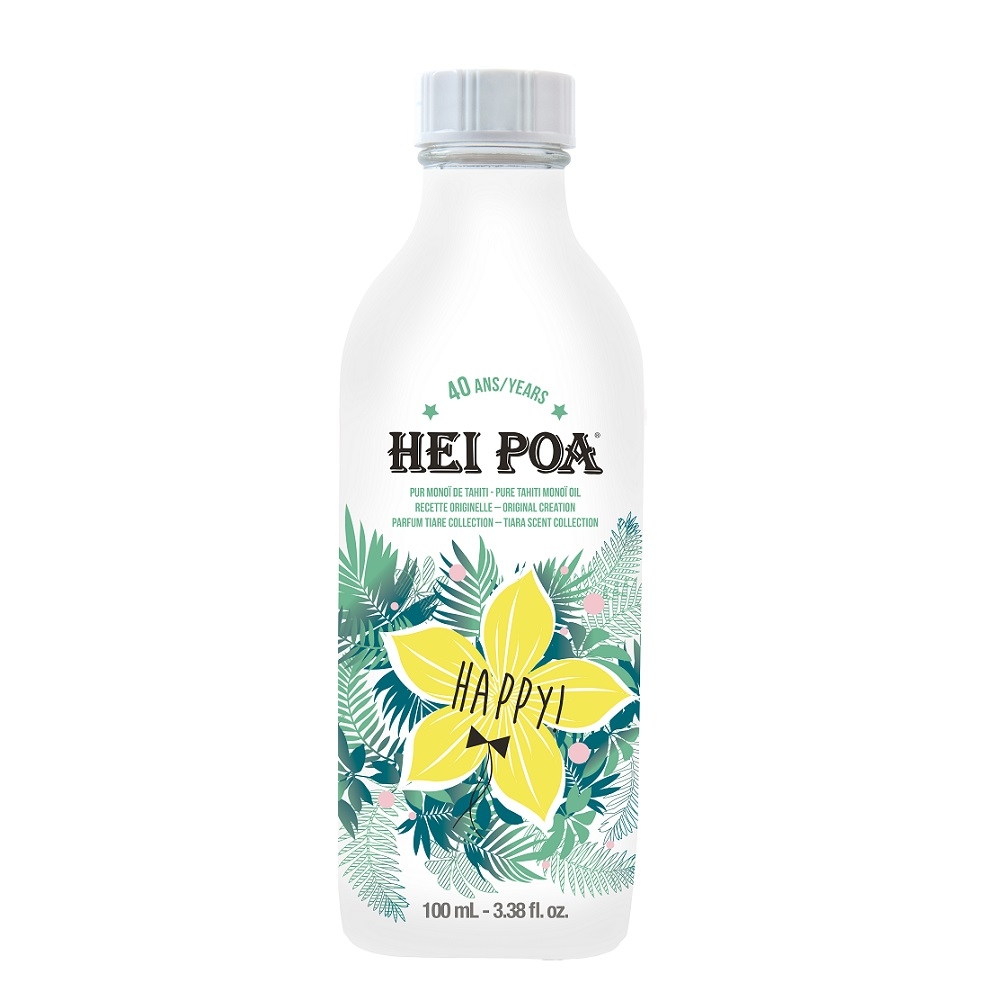 Hei Poa Happy Tahiti Monoi Oil   100 ml