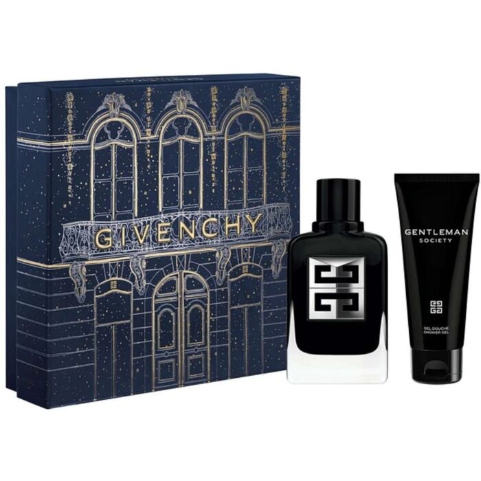 Givenchy Gentleman Society Giftset Edp Spray 60ml/Shower Gel 75ml   set x 135 ml