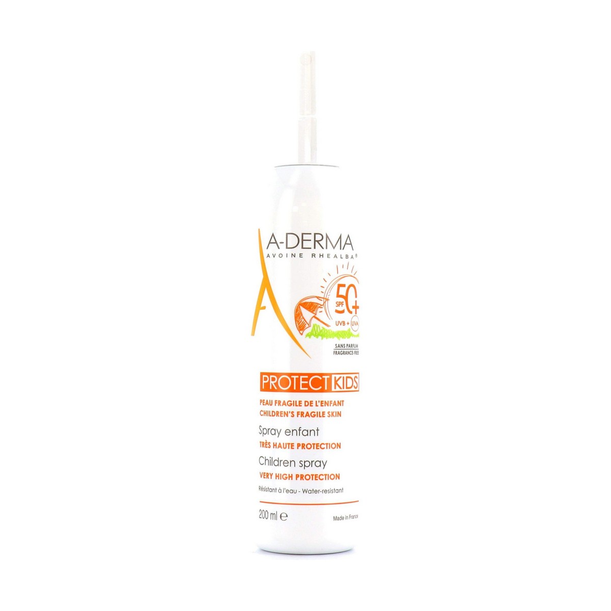 A-DERMA PROTECT KIDS spray solar infantil SPF50+   200 ml