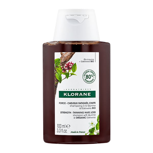 Klorane Strenghtening Shampoo With Quinine & Org. Edelweiss   100 ml