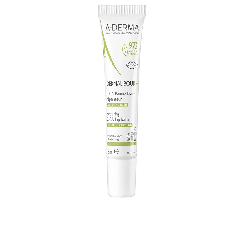 A-Derma Dermalibour+ Repairing Cica-Lip Balm   15 ml