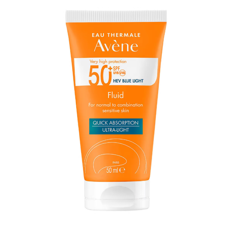 AVENE ULTRA FLUID normal to combination skin mat perfect SPF50 50 ml kanela