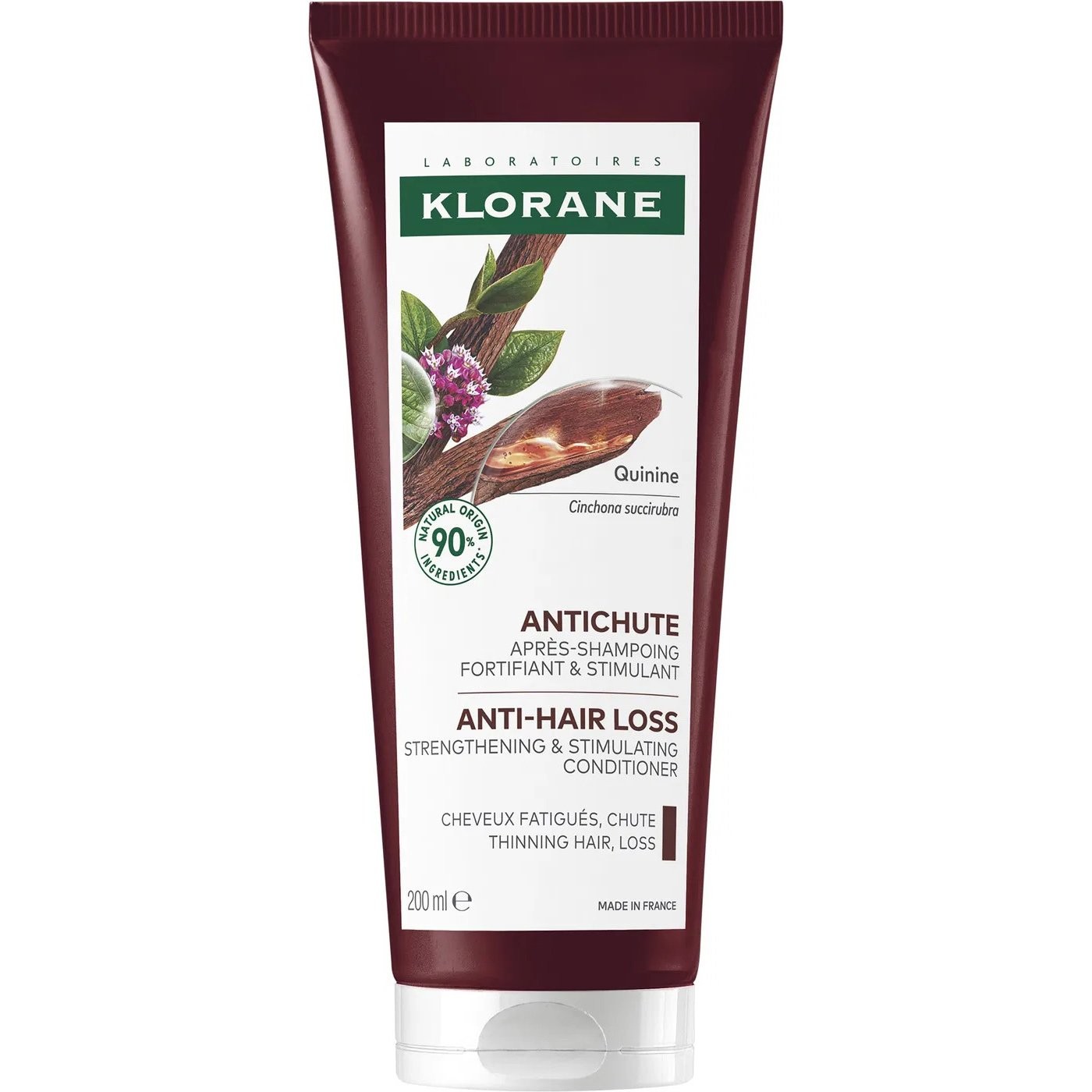 KLORANE QUININE strengthening and stimulating conditioner against hair loss 200 ml