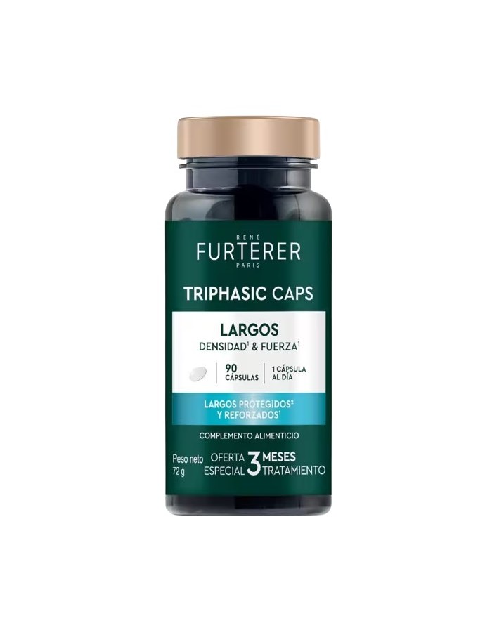 RENE FURTERER TRIPHASIC CAPS anti-hair loss food supplement capsules 90 units