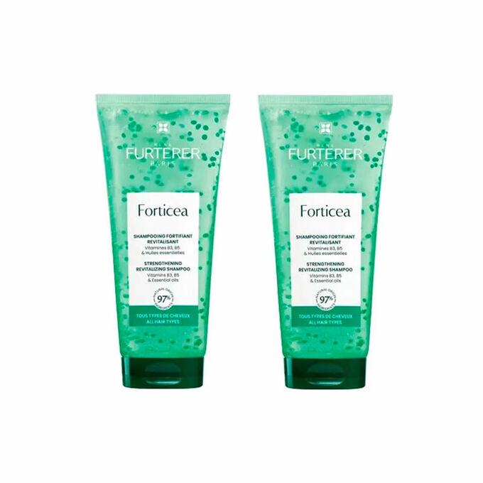 RENE FURTERER FORTICEA CHAMPÚ ENERGIZANTE LOTE 2 x 200 ml