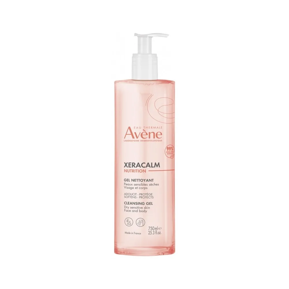 AVÈNE XERACALM NUTRITION cleansing gel 750 ml