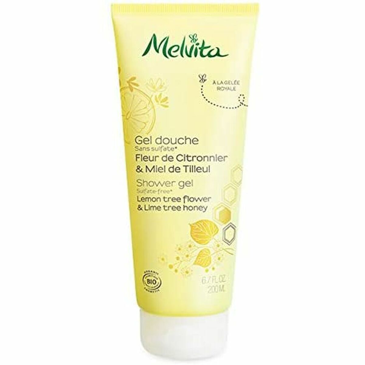 MELVITA TOILETRIES gel douche fleur de citronnier & miel 200 ml