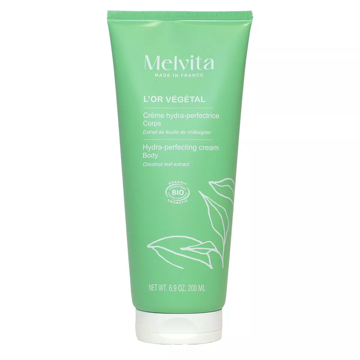 Melvita L'Or Vegetal Organic Hydra-Perfecting Body Cream  200 ml