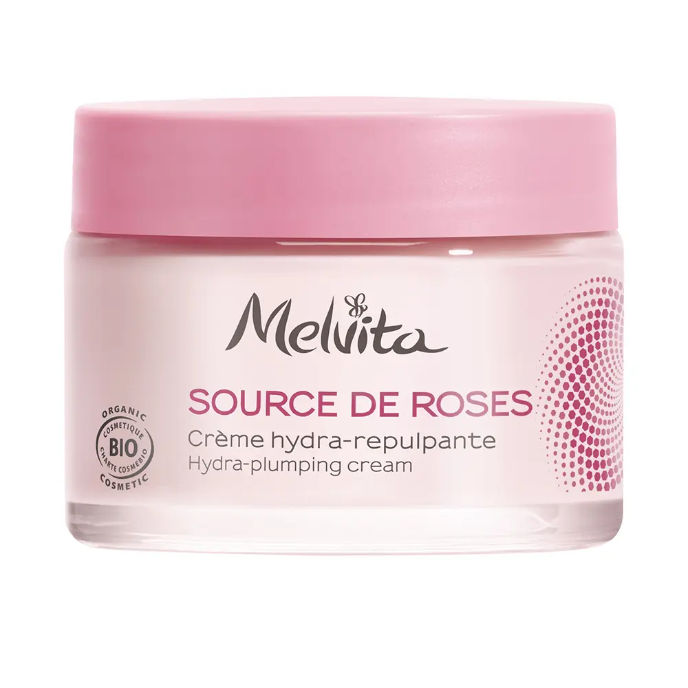 MELVITA SOURCE DE ROSES plumping moisturizing cream recharge 50 ml