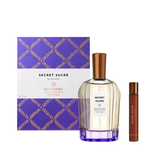 Molinard La Collection Privee Secret Sucre Giftset Edp Spray 90ml/Edp Spray 7,5ml   set x 97.5 ml