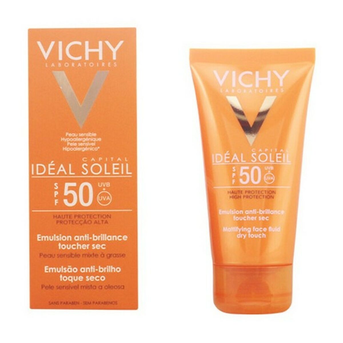 Vichy Ideal Soleil SPF50 Face Emulsion Dry Touch  50 ml