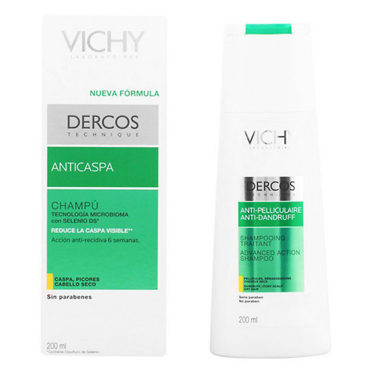 Vichy Dercos Anti-Dandruff Treatment Shampoo  200 ml
