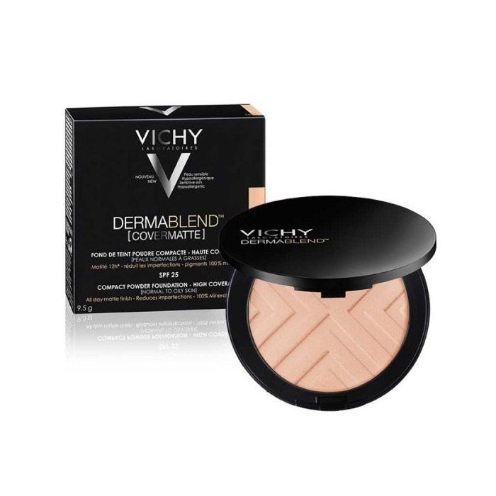 VICHY DERMABLEND COVERMATTE fond de teint poudre compacte #35-sand