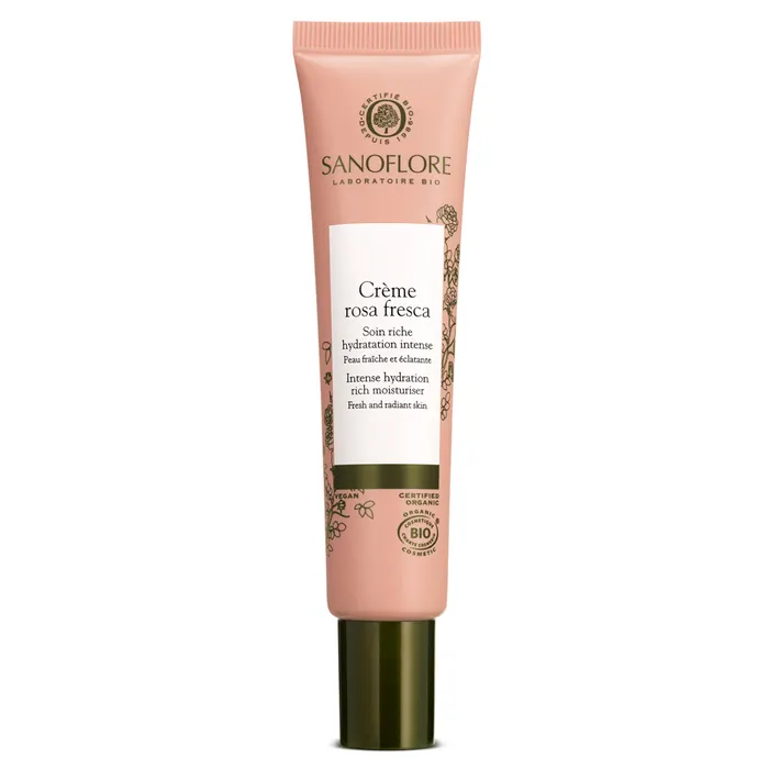 Sanoflore Rosa Fresca Intense Hydration Rich Moisturiser   40 ml