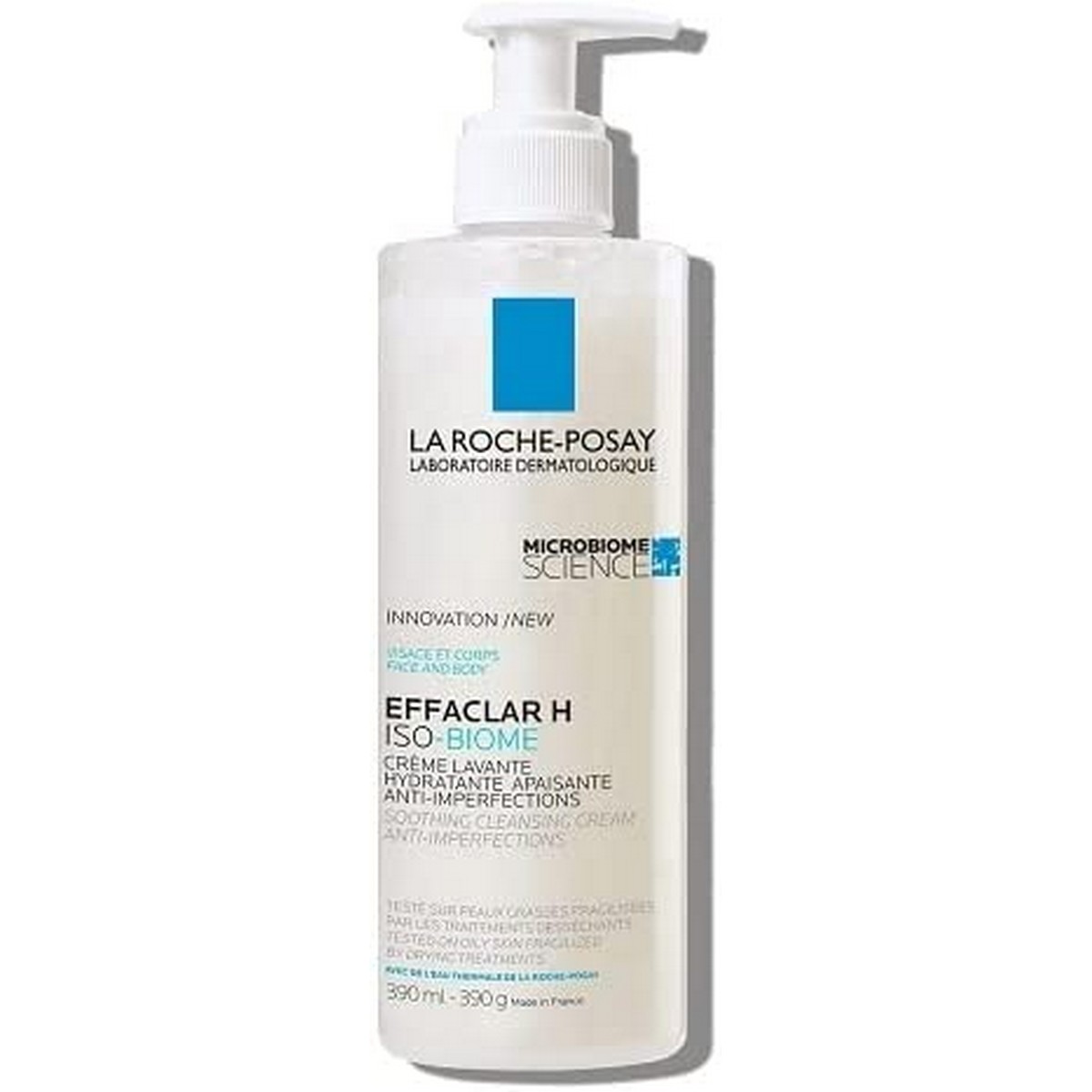 LA ROCHE POSAY EFFACLAR H ISO-BIOME crème lavante 390 ml