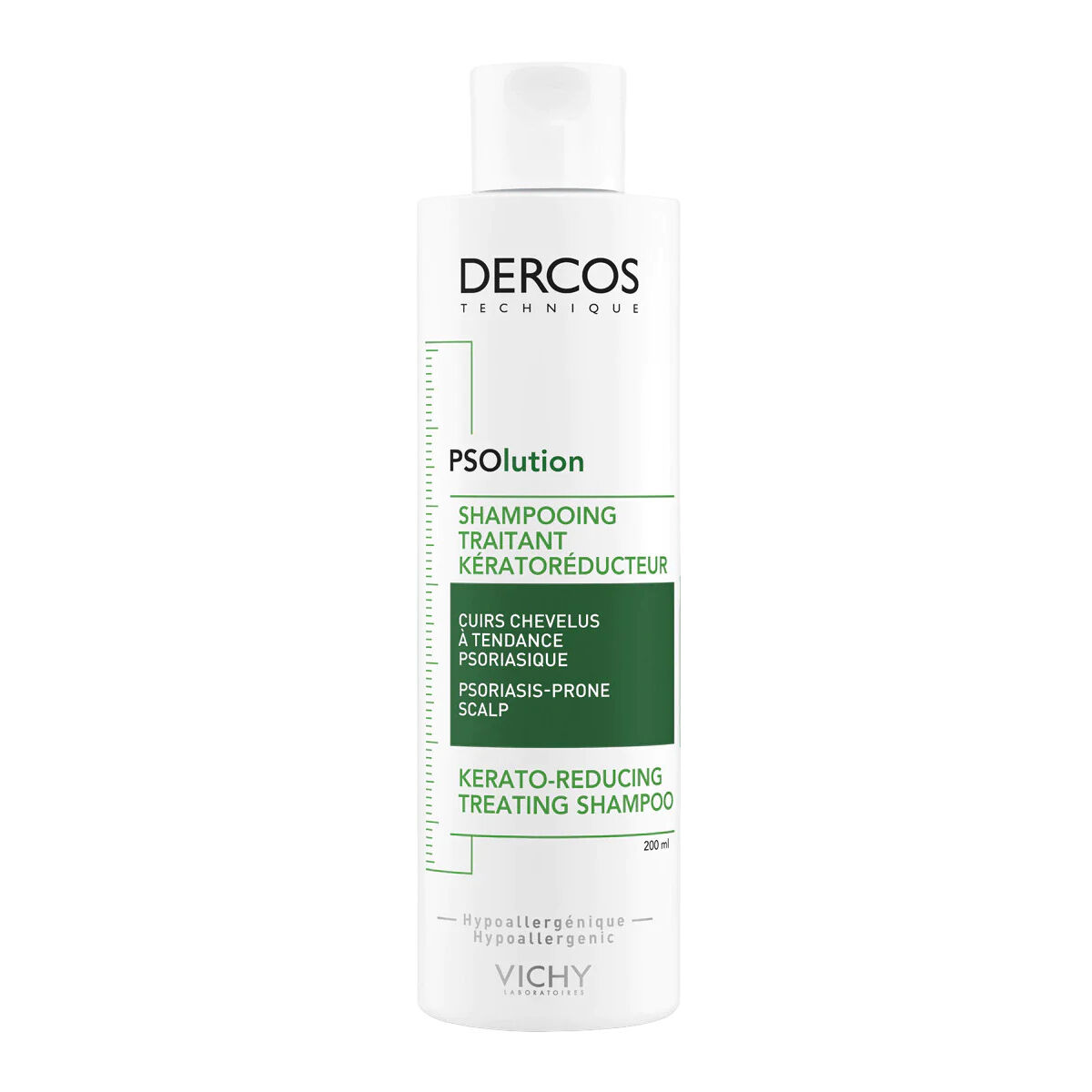 Vichy Dercos PSOlution Kerato-Reducing Treating Shampoo   200 ml